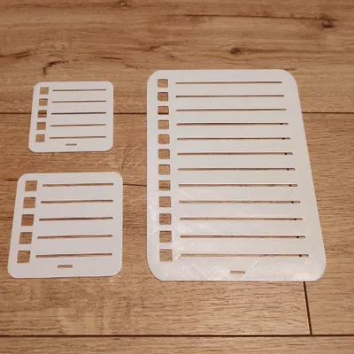 Mẫu bảng (table template) cho thẻ