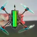 Drone FPV Gập Gọn Micro 18650 In 3D (18650 Micro Foldable FPV Drone) - Thumbnail 2