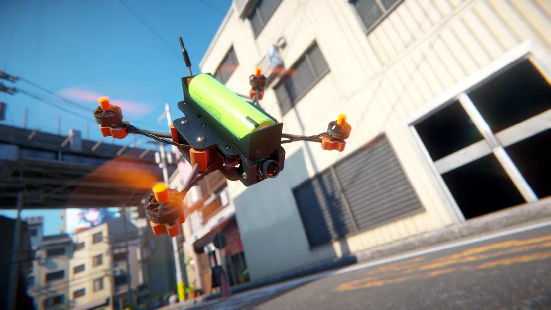 Drone FPV Gập Gọn Micro 18650 In 3D (18650 Micro Foldable FPV Drone) - Image 3