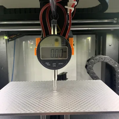 Ngàm gắn Dial Indicator để cân chỉnh build plate – In được cho FDM