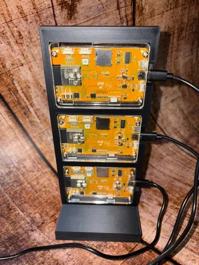 Stand để bàn cho 3 Nerdminer (3 nerminer desk stand) - Image 2