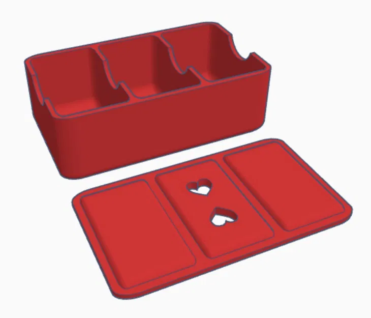 Xếp Chồng Danh Thiếp Cho Valentine - Image 2