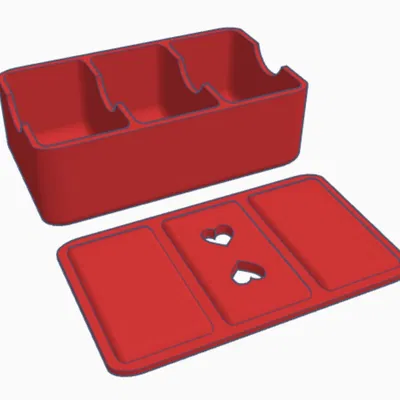 Xếp Chồng Danh Thiếp Cho Valentine