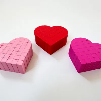 Pixel Heart Fidget