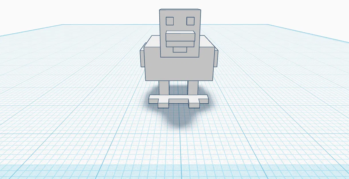 Gà Minecraft (Minecraft Chicken) - Image 1