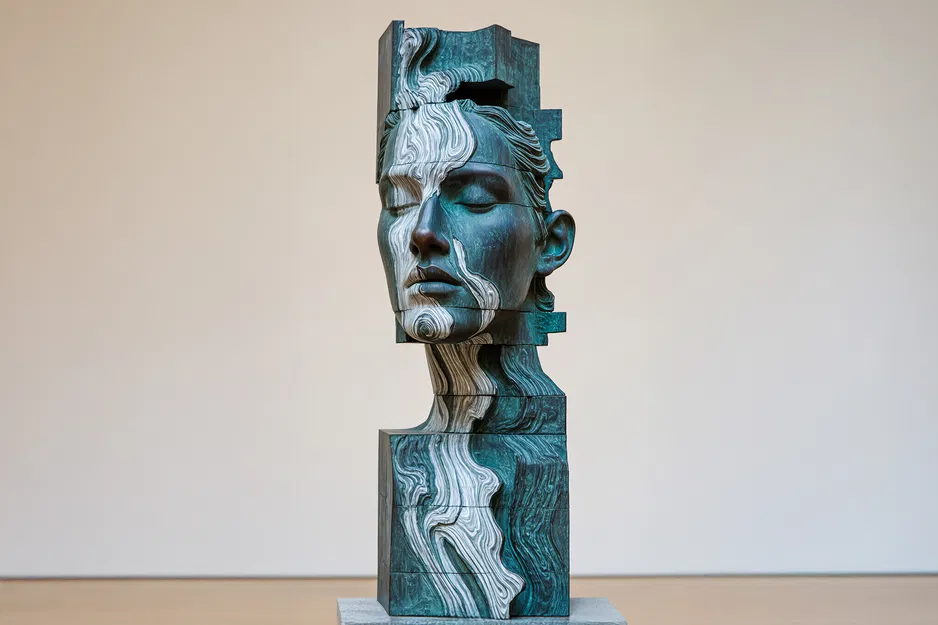 Tượng điêu khắc Zeitenschichtung - Image 1