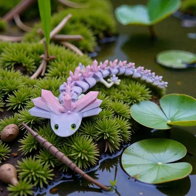 Crystalotl Flexi Khớp Nối (Articulated) – Tương thích mắt kính 6mm