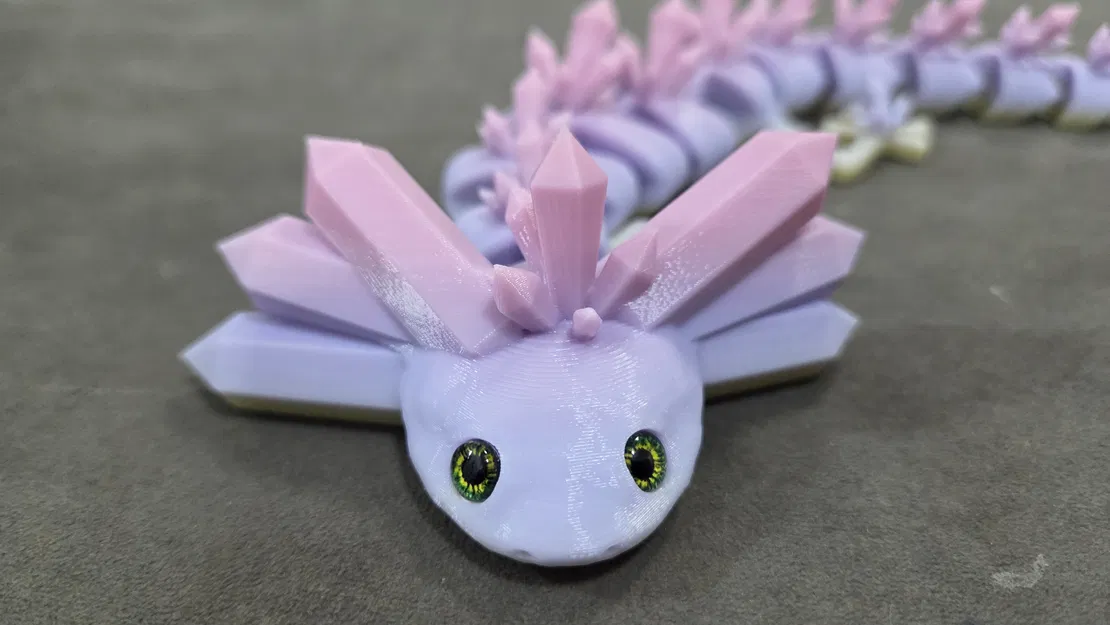 Crystalotl Flexi Khớp Nối (Articulated) – Tương thích mắt kính 6mm - Image 2