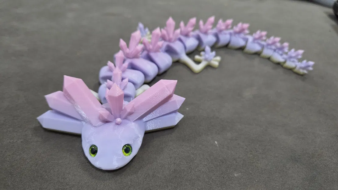 Crystalotl Flexi Khớp Nối (Articulated) – Tương thích mắt kính 6mm - Image 3