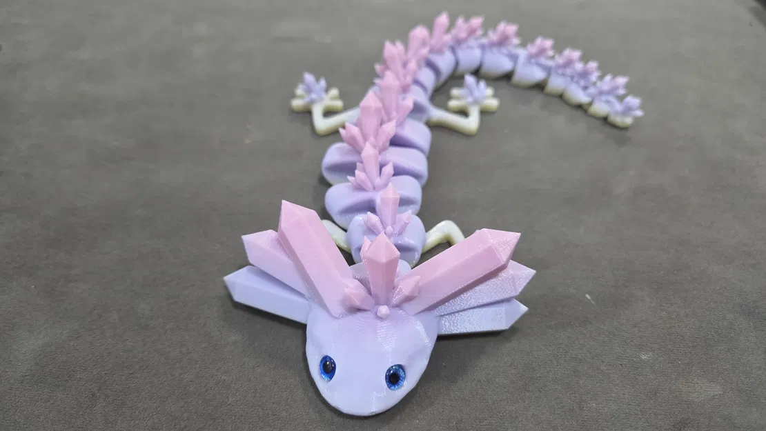 Crystalotl Flexi Khớp Nối (Articulated) – Tương thích mắt kính 6mm - Image 4