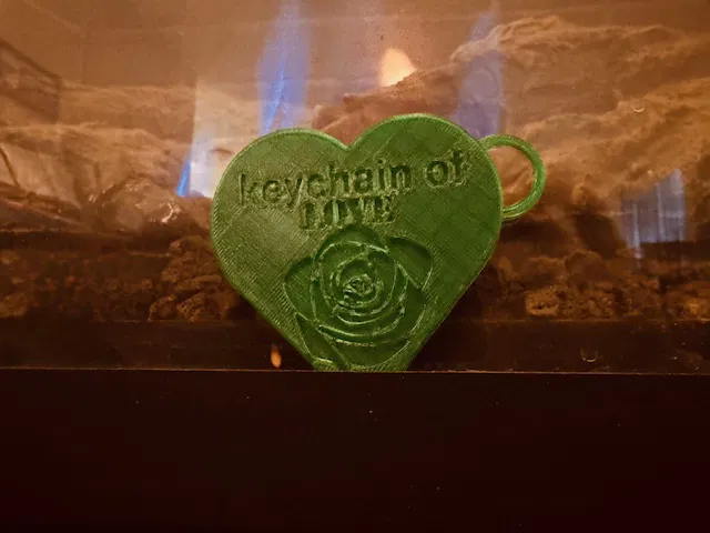 Móc khóa trái tim (heart keychain) - Image 2