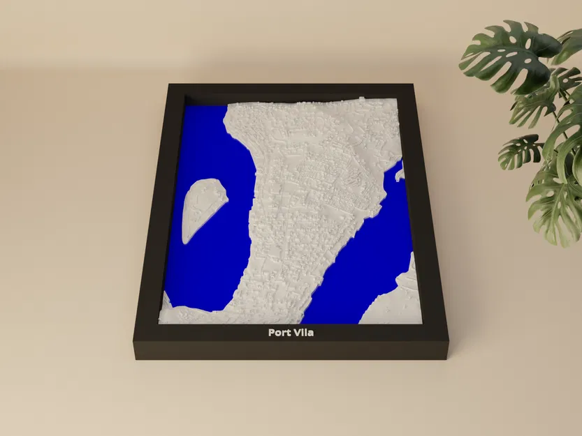 Port Vila, Vanuatu - Mô hình thu nhỏ 3D - Image 3