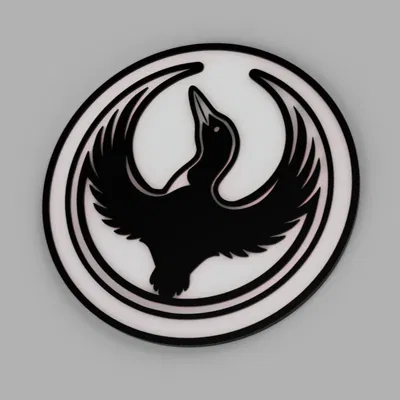 Con dấu logo Loon Minnesota Resistance