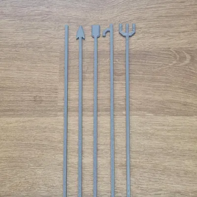 Trò Pick-up sticks (Spillikins) – game khéo tay FAST PRINT (bierki)