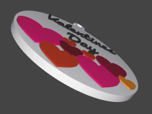 Ornament Ngày Valentine (Valentines Day Ornament) - Image 2