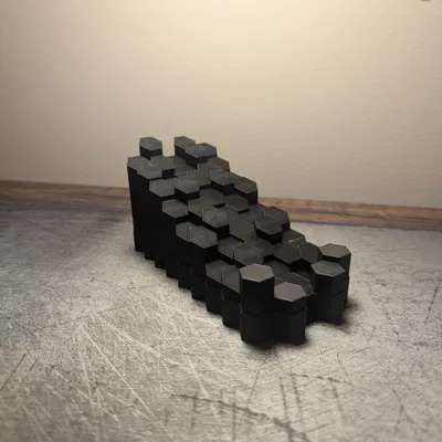 Giá đỡ điện thoại dạng cột đá Basalt (Basalt Column Phone Holder)