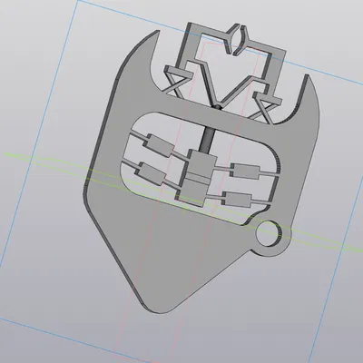 Keychain clipper v5 – Kẹp móc khóa đơn giản