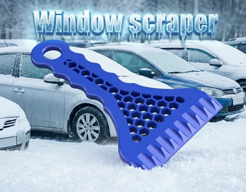 Dụng cụ cạo băng kính xe hơi (Window car ice scraper) - Image 1