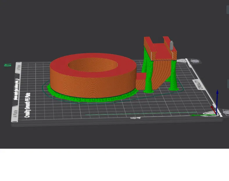 Giá đỡ puck light cho Ender 3 (chưa test) - Image 1