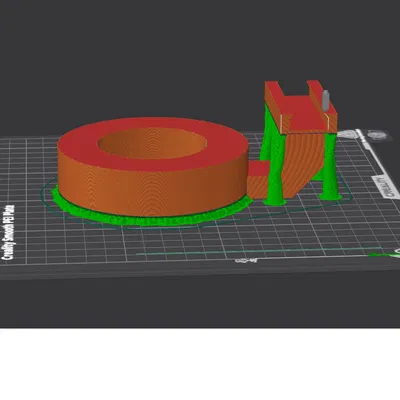 Giá đỡ puck light cho Ender 3 (chưa test)