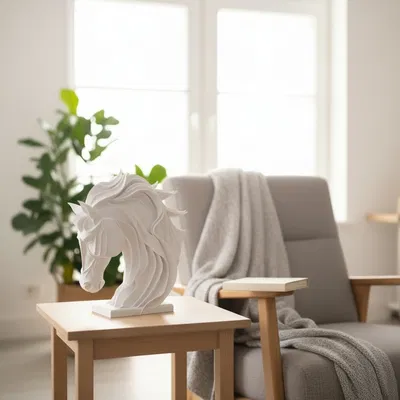 Tượng Điêu Khắc Ngựa Trừu Tượng Đẹp Mắt