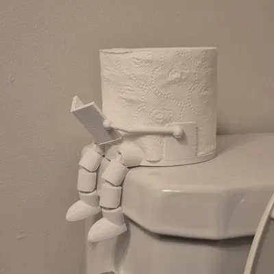 Anh chàng giữ cuộn giấy vệ sinh (Toilet Paper Roll Holder Buddy)