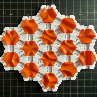 Đế universal tương thích Gravitrax: 14 insert + đế spacer tunnel