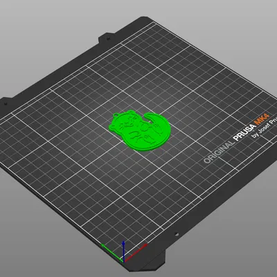 Móc khóa rái cá dễ thương (Cute Otter Keychain)