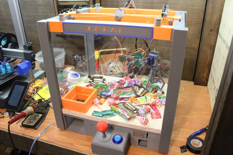 Máy Gắp Thú In 3D (3D Printed Claw Machine) - Image 1