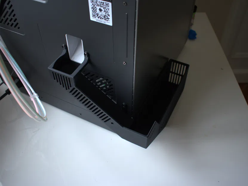 Máng xả poop & thùng chứa rác (vented) cho Anycubic Kobra S1 - Image 1