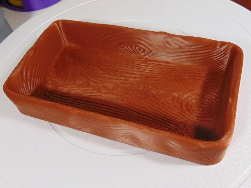 Khay đựng đồ vân gỗ cho chìa khóa, tiền lẻ, bút trên bàn làm việc - Image 5