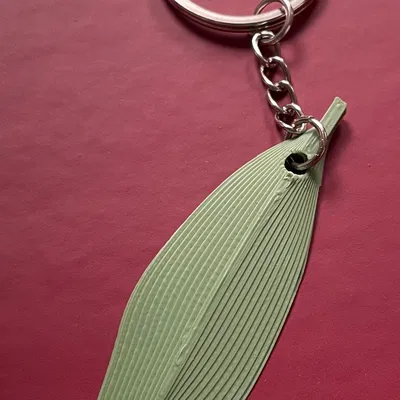 Móc khóa lá nguyệt quế (bay leaf)