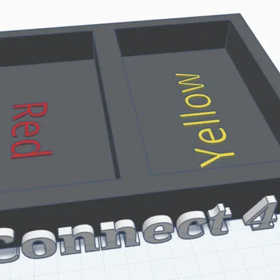 Khay đựng quân Connect 4