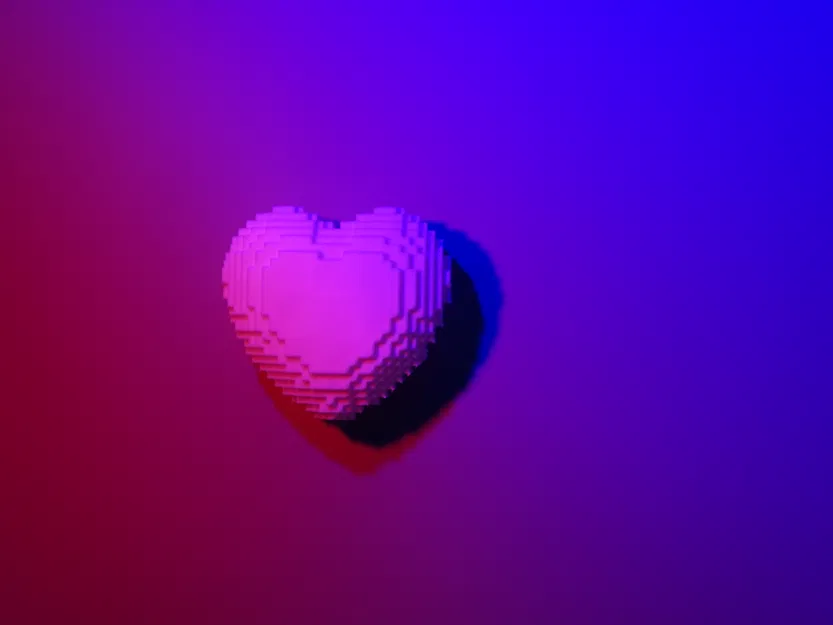 Trái Tim Pixel Style / Quà Tặng Valentine - Image 5