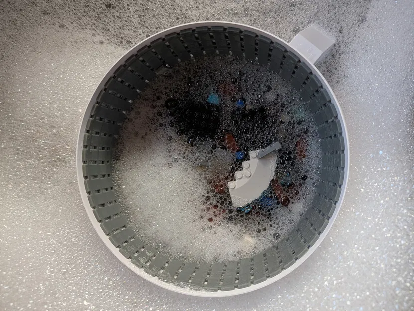 Giỏ rửa gạch Lego có lót TPU (Lego brick washer) - Image 3