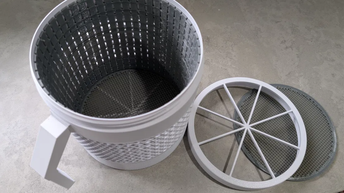 Giỏ rửa gạch Lego có lót TPU (Lego brick washer) - Image 7