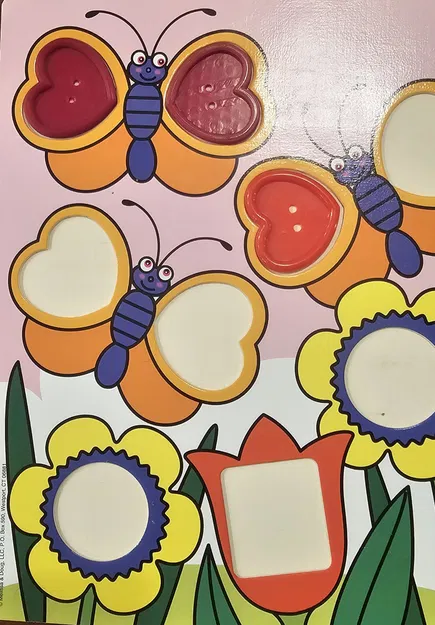 Miếng Thay Thế Cho Puzzle Bướm (Replacement Piece for Butterfly Puzzle) - Image 1