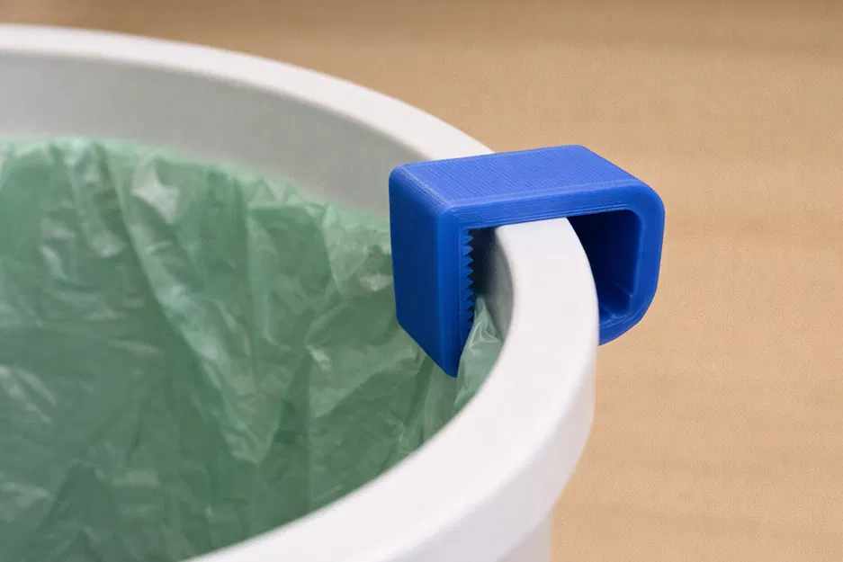 Kẹp Giữ Túi Rác (Kẹp Vành Chống Trượt) - Image 1