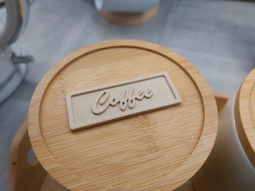 Nhãn Hũ Cà Phê, Trà, Đường (Coffee, Tea, Sugar Jar Labels) - Image 5