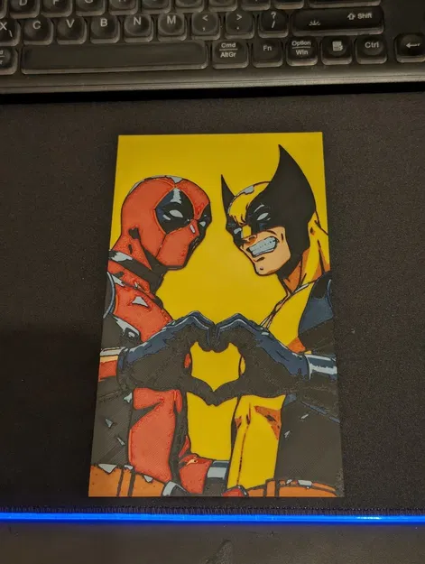 Deadpool & Woolverine Heart - Image 3