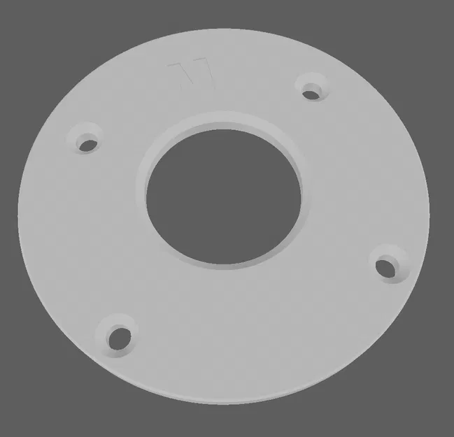 Grundplatte cho Fräszirkel theo “Tottis Bastel Keller” - Image 1