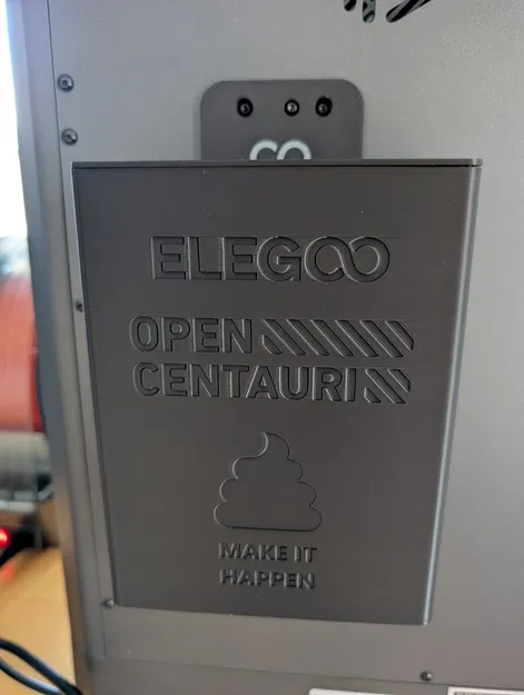 Poop chute kín (sealed) cho Elegoo Centauri Carbon - Image 1