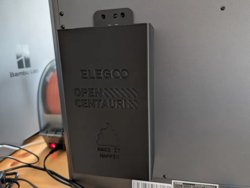 Poop chute kín (sealed) cho Elegoo Centauri Carbon - Image 2