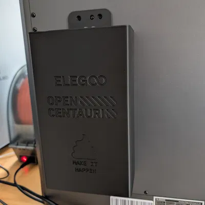 Poop chute kín (sealed) cho Elegoo Centauri Carbon