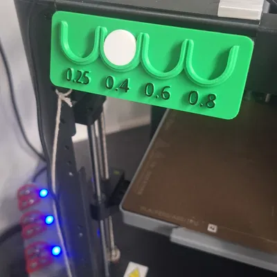 Düsen Anzeige (Bảng hiển thị đầu phun)