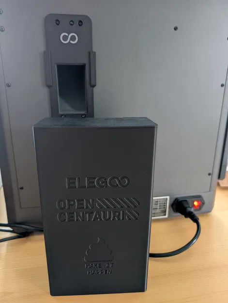 Poop chute kín (sealed) cho Elegoo Centauri Carbon - Image 3