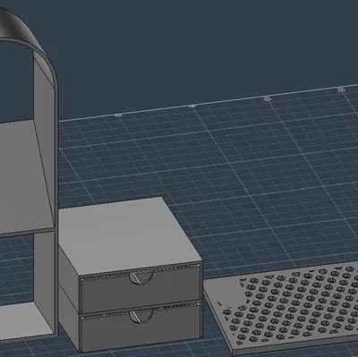 Phụ kiện bàn (Table Accessories): Organizer, Kệ bàn phím, Treo tai nghe, Để đồng hồ