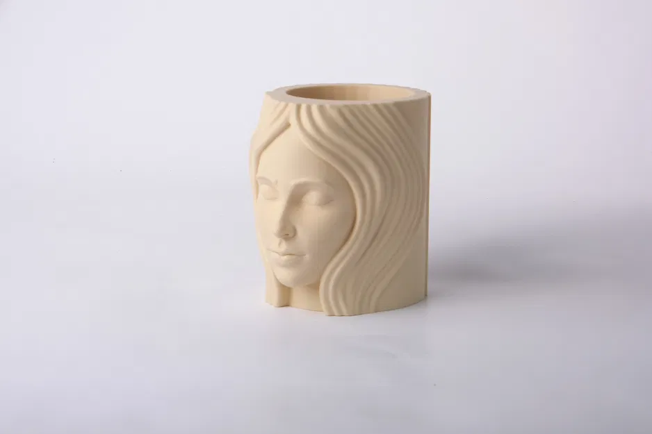 Face Muse Holder – Ống Holder Đa Năng Điêu Khắc Gương Mặt Nữ - Image 2