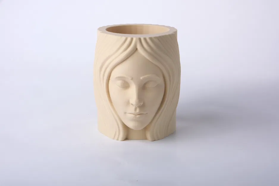 Face Muse Holder – Ống Holder Đa Năng Điêu Khắc Gương Mặt Nữ - Image 3