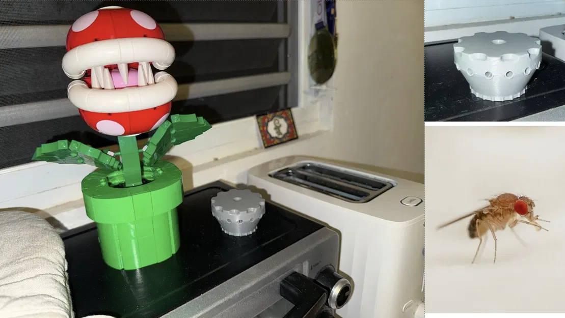 Bẫy Ruồi Giấm (UFO) – FruitFly Trap (UFO) - Image 2